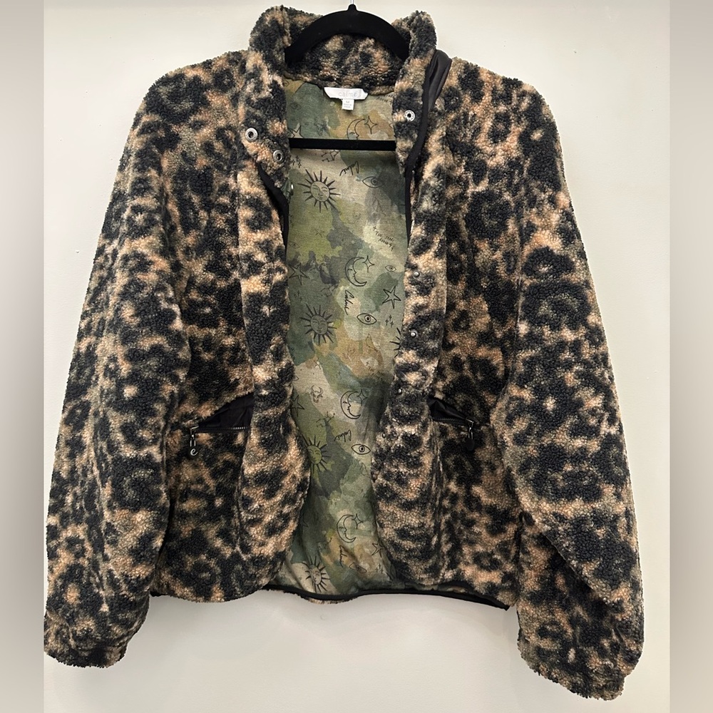 CALME by Johnny Was printed fleece jacket 
New without tags, never worn
